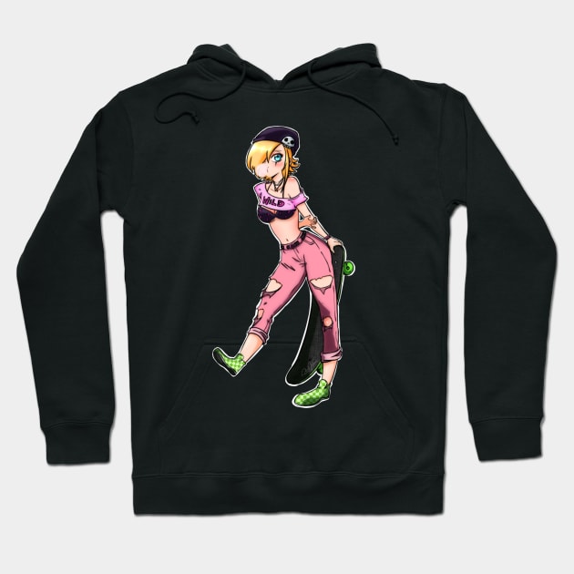 Piper Punk Skater Hoodie by Ragnariley